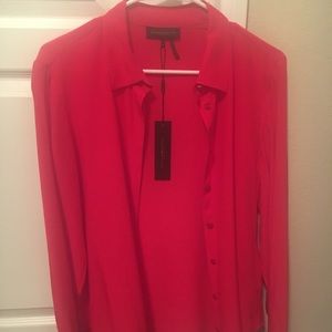 Donna Karan Button Up